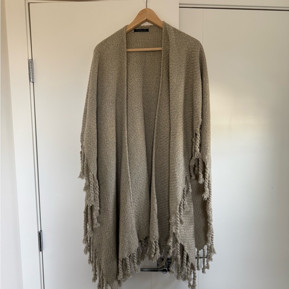 Do Everything in Love Textured Knit Cardigan - Cream
